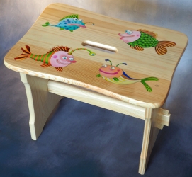 Štyri ryby - akryl /šamlÍk/